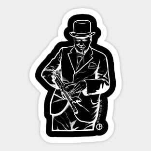 Winston Churchill Sticker